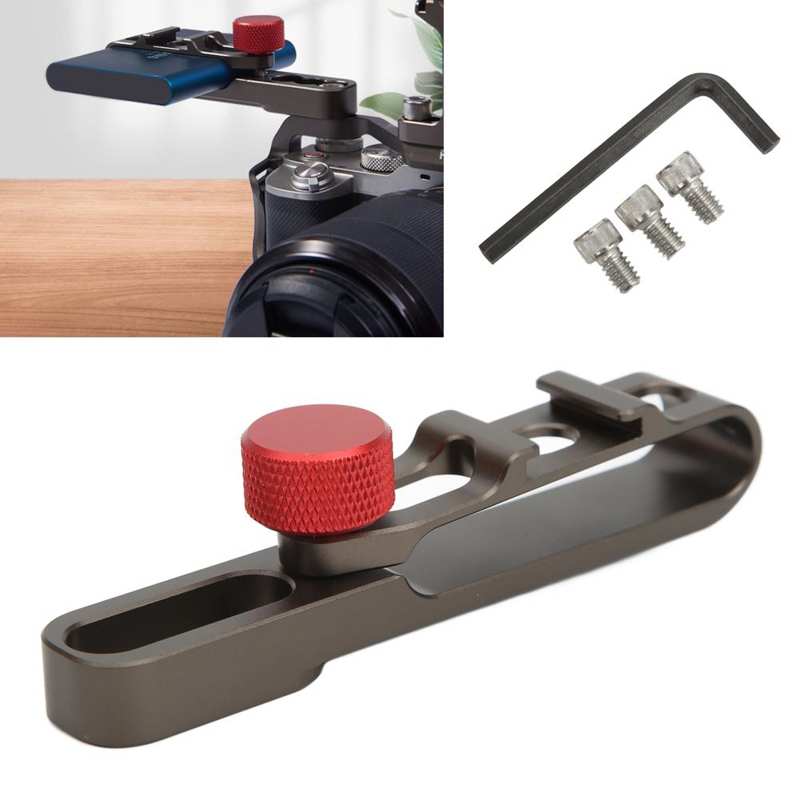 Mount Voor Samsung T5 Ssd Dslr Camera Cage Rig Ssd Houder Klem Met 1/4in Schroef Gat Koud Schoen mount Fotografie Accessoires