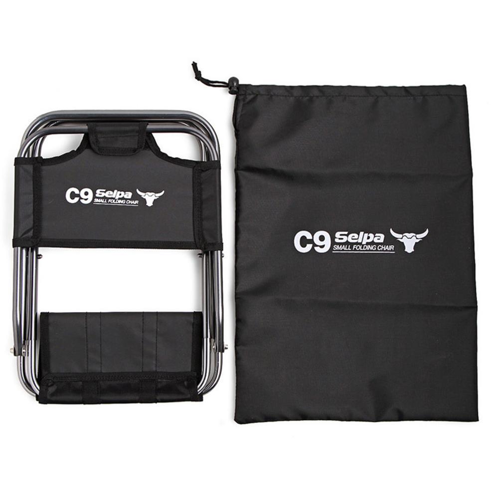 Camping Klappstühle C9 SELPA draussen Grill Stühle Aluminium Legierung Rückenlehne Tragbare Angeln Picknick Hocker Stuhl
