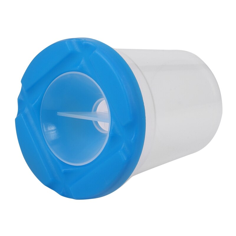 4 Kleuren Spill-Proof Verf Flessen Met Deksels En 4 Stuks Diverse Kleuren Penselen Voor Kinderen