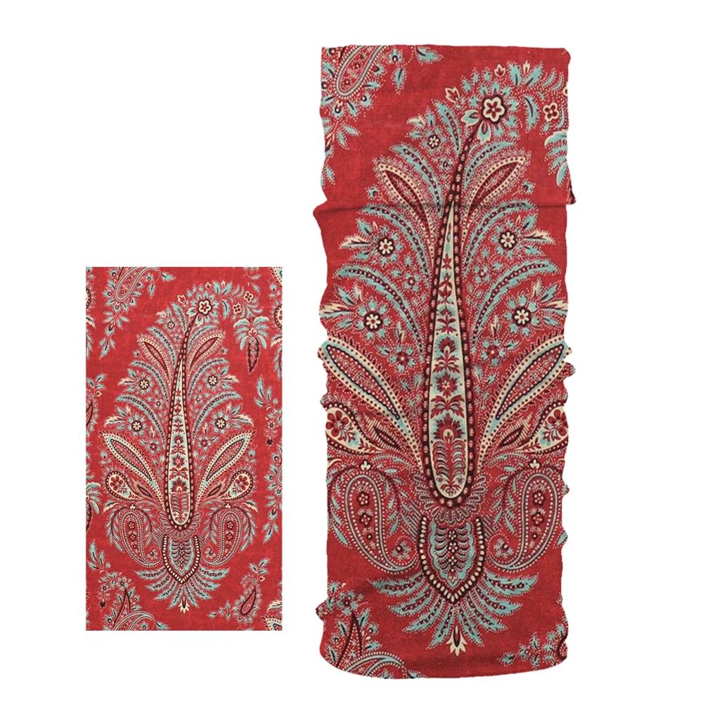 foulard anti-poussière Simple motif tête visage cou unisexe magique Tube écharpe multifonctionnel bandeau bandeau bracelet