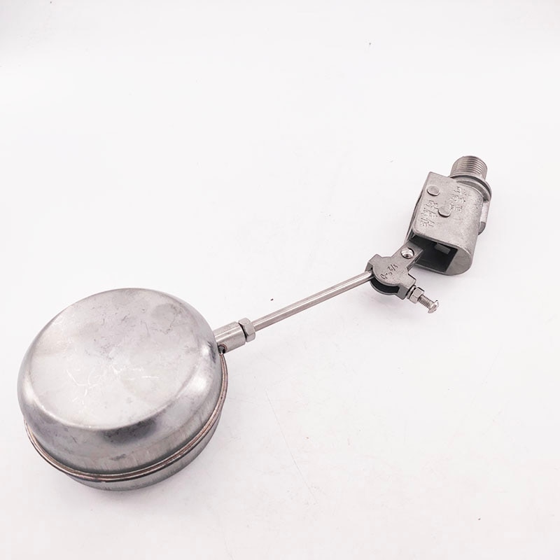 200 High Temperature Resistance DN15 Water Tank Float Valve Preservative Stainless Steel 304 Ball Float Valve