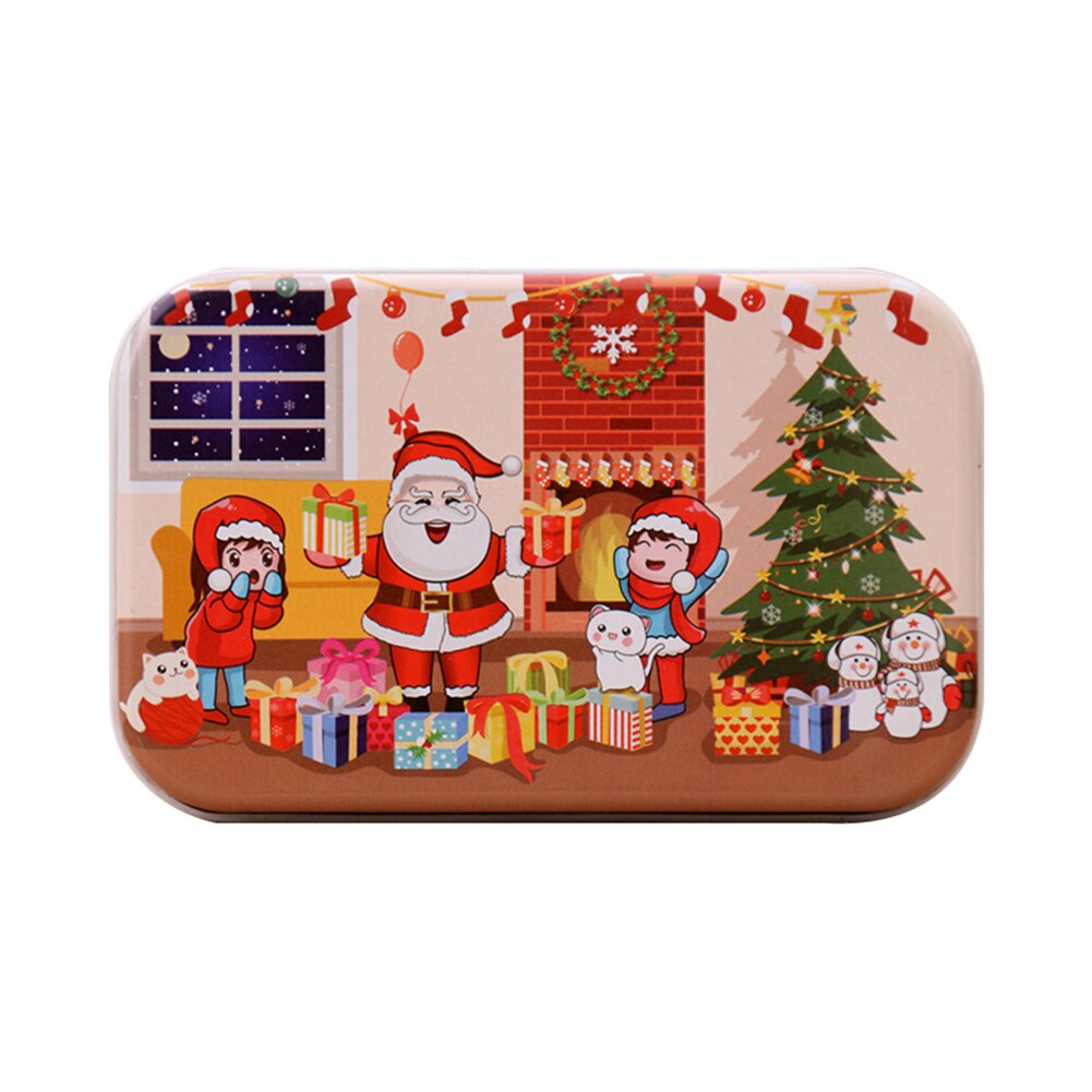 60 pièces noël père noël en bois Puzzle jeu Mini bois Puzzles jouet pour enfants dessin animé Puzzles jouets éducatifs: 2