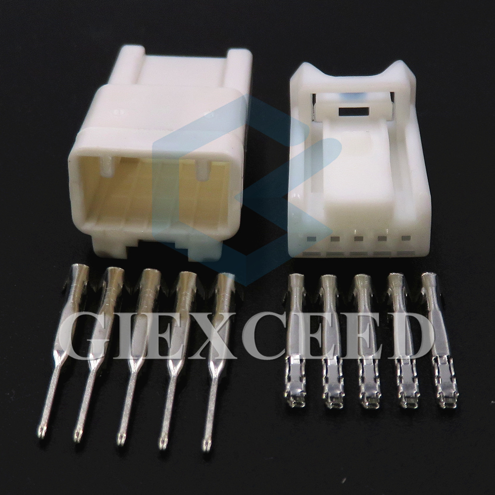 5 Pin 0.7 Series 90980-12365 90980-12366 Automobile Headlight Brightness Height Adjustment Unsealed Socket 6098-3810 6098-3802