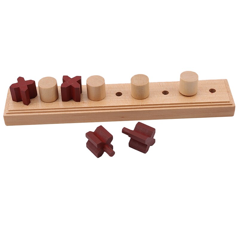 Puzzel Speelgoed Enkele Adel Beyond Self-Uitwisseling Ruimte Checkers Leren Educatief Puzzel Speelgoed