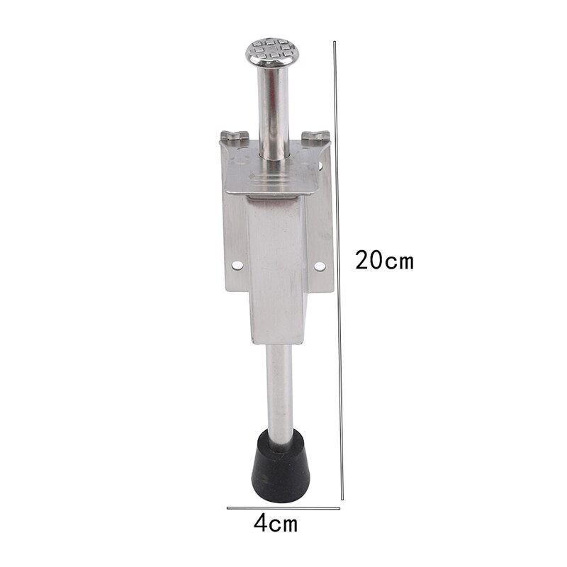 Door Stopper Cabinet Catches Stainless Steel Push to Open Touch Damper Buffer Soft Quiet Closer Furniture Hardware: Large