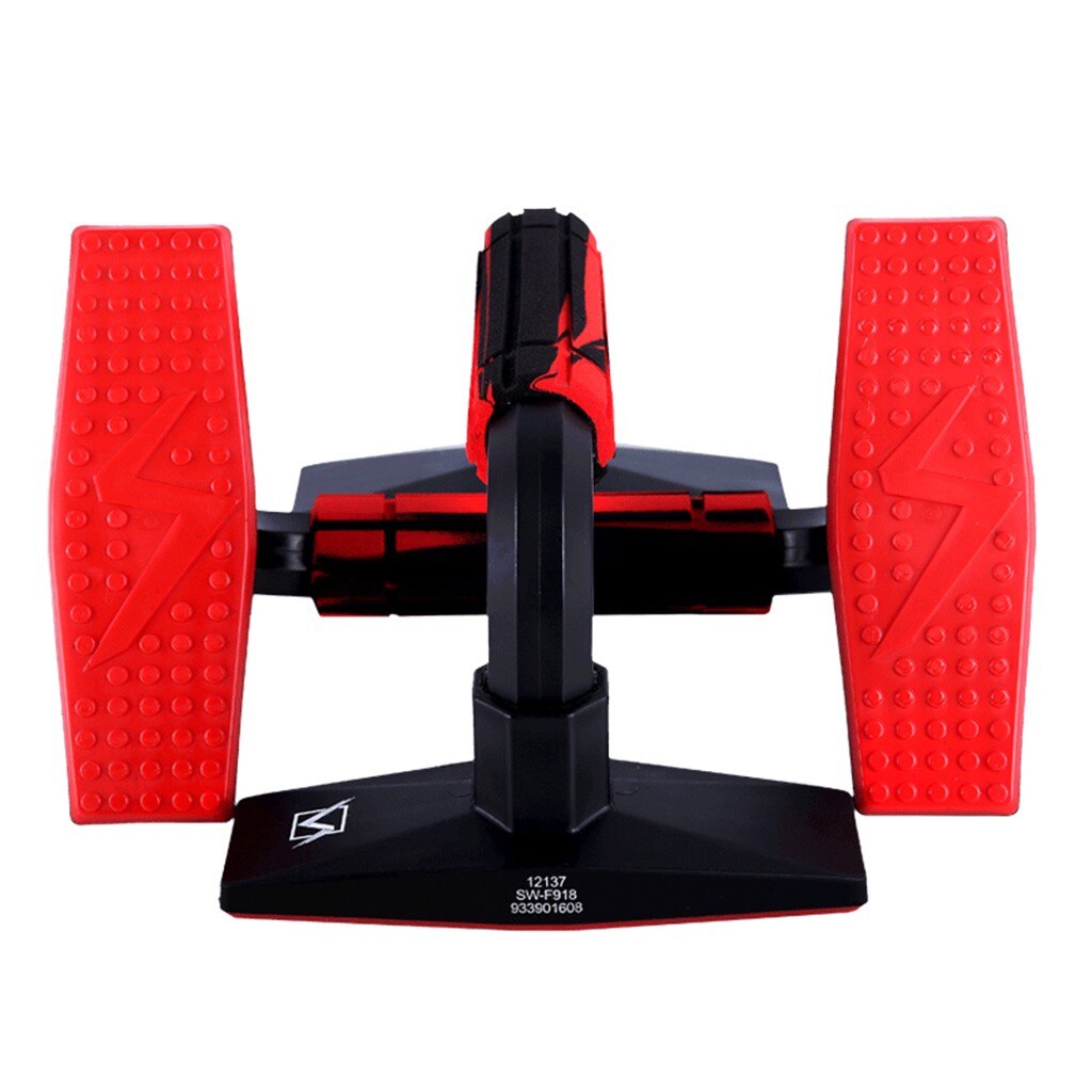 Push Bar Met Antislip Rubber Push-Up Bar Push-Ups Apparatuur Spier Training Lichtgewicht En te Gebruiken Opdruksteunen Q1: Rood