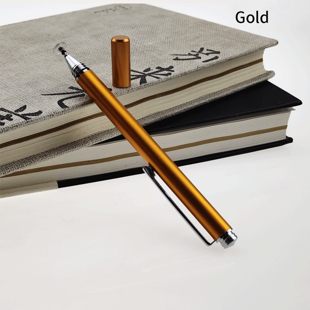 PINZHENG Stylus Touch Pen For Android Drawing Tablet Mobile Phone iPhone Smartphone iPad Touch Screen Universal Capacitive Pen: Gold