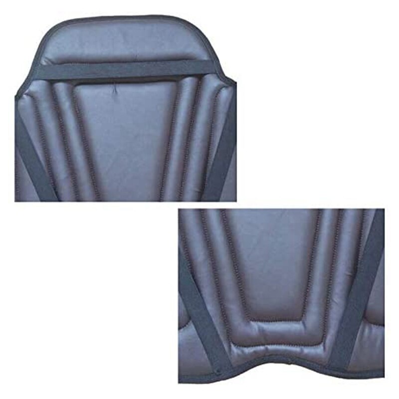 Horse Saddle Pad PU Leather Horse Riding Seat Saver Shock Absorbing Memory Foam Saddle Cushion Pad Riding Equipment