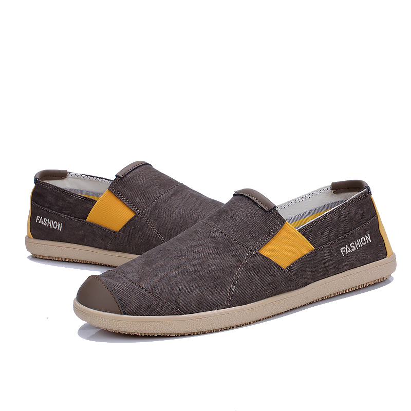 Pupuda ademende casual schoenen voor heren, comfortabele instappers, espadrilles voor heren, lichtgewicht sneakers voor heren, canvas schoenen voor heren