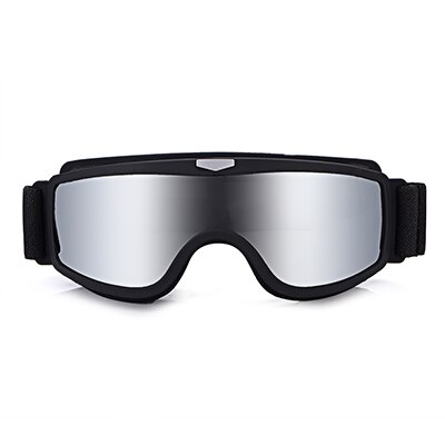 Motocross Goggles Sunglasses for Men Women Outdoor Sport Fun Pirt Dirt Bike Motorcycle Glasses: Zilver