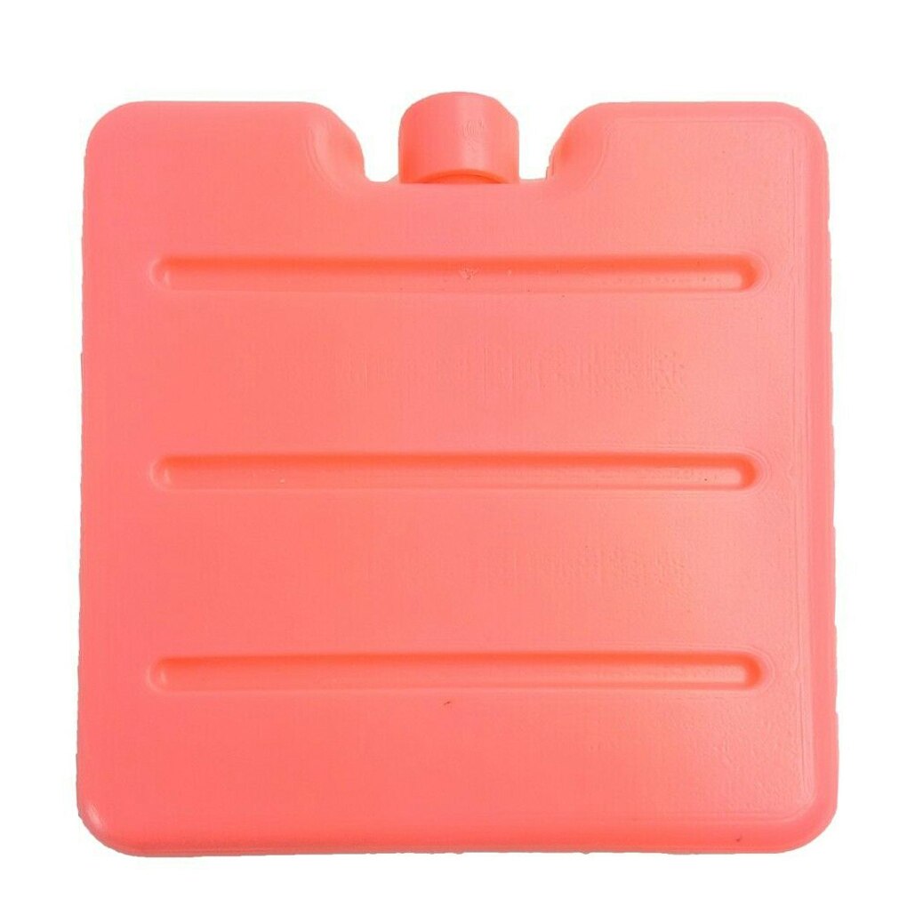 1PC Mini ABS Reusable Freezer Cool Block Ice Pack Outdoor Picnic Travel Lunch Box Cooler Ice Box: Red