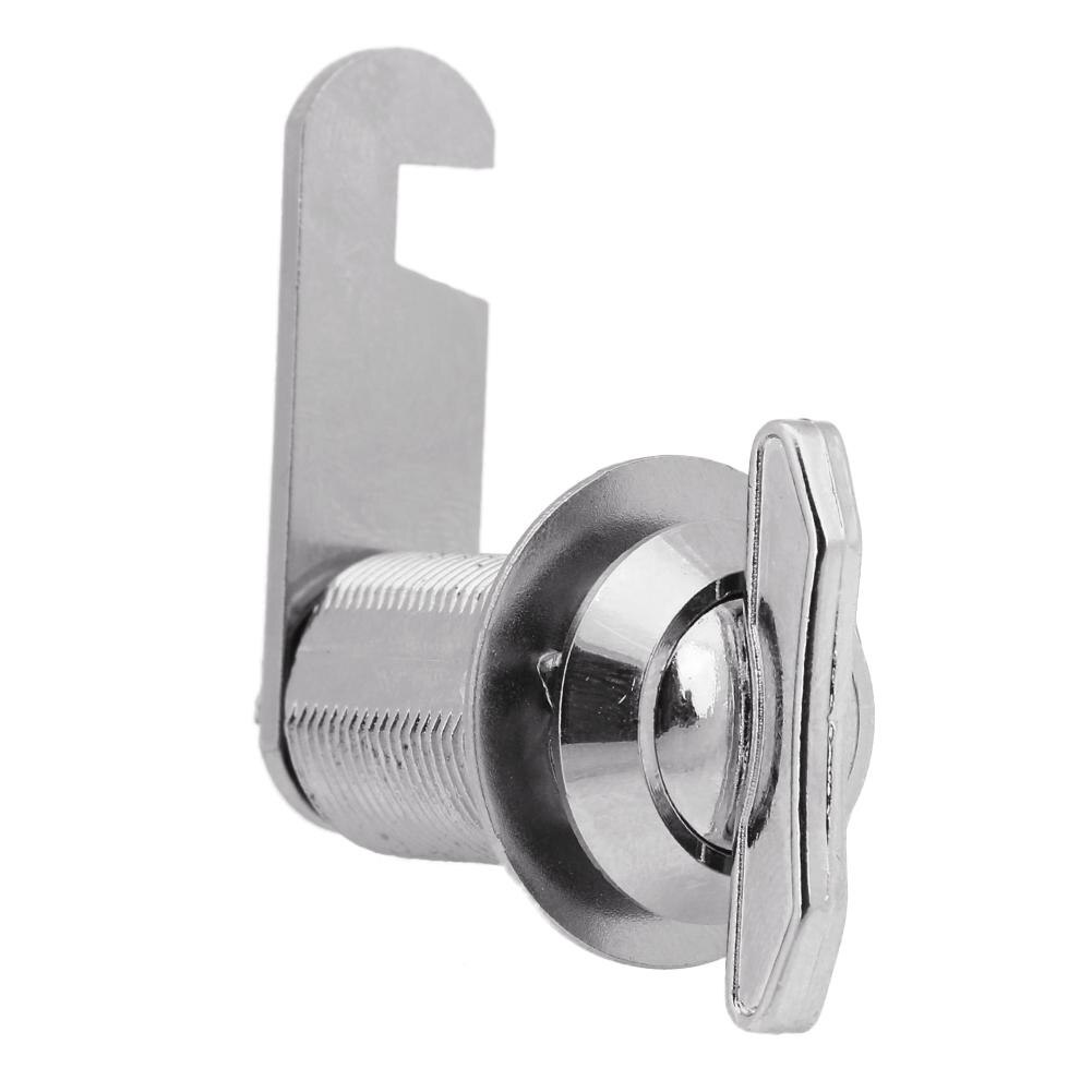 Zinc Alloy Keyless Locks Door Cabinet Mailbox Drawer Cupboard Locker Security Furniture Locks With Plastic Keys Hardware