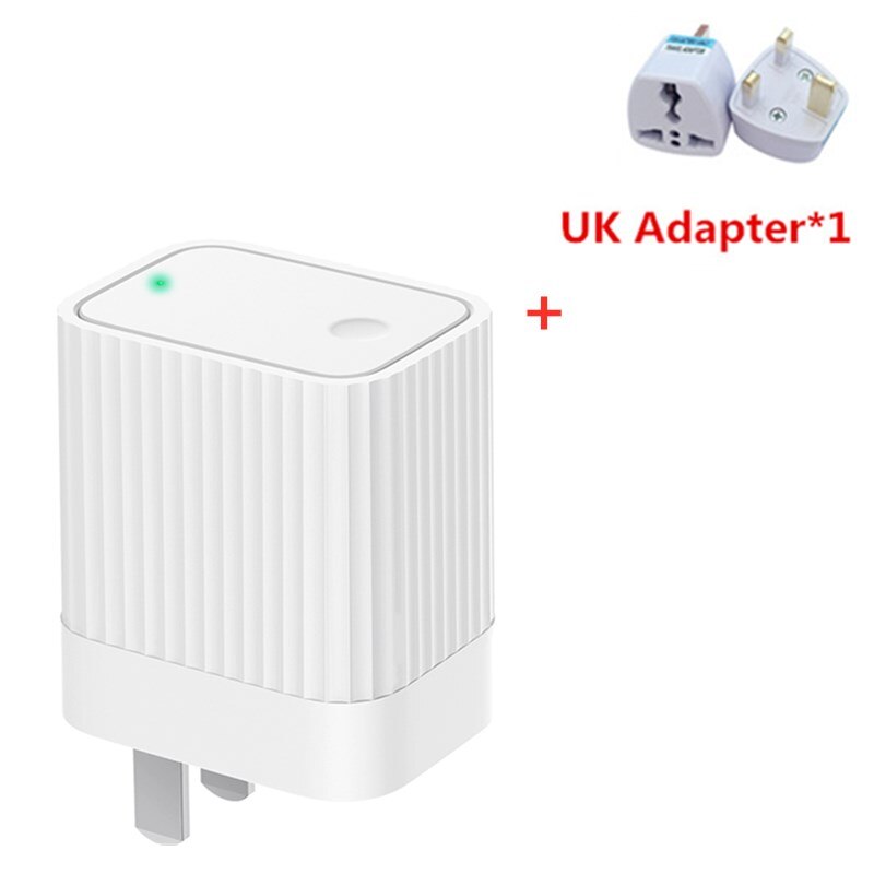 Original Xiaomi Mijia Smart Cleargrass Bluetooth/gateway WiFi Hub trabajar con Mijia APP Bluetooth Sub-Dispositivo de casa inteligente dispositivo: add UK adapter