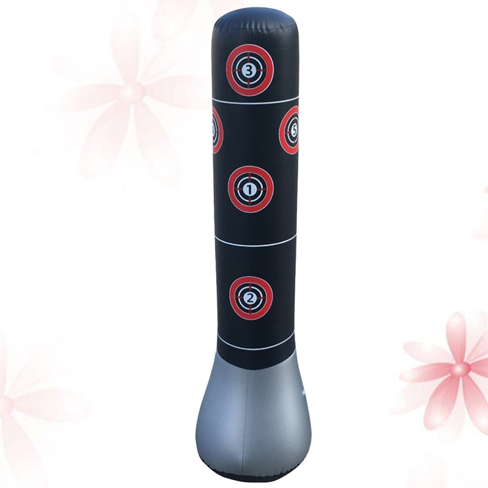1 ud. De saco de arena inflable grueso PVC Vertical columna de boxeo descompresión vaso herramienta de Fitness para el hogar niños
