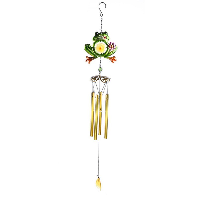 Vogel Wind Chime Voor Muur Raam Deur Wind Bell Opknoping Ornamenten Beeldje Creatieve Metalen Windgong Bel Miniatuur Craft: C2