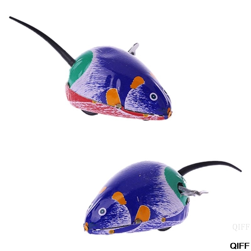 Classic Uurwerk Cartoon Muis Wind Up Speelgoed Kinderen Educatief Grappige Spelen Speelgoed