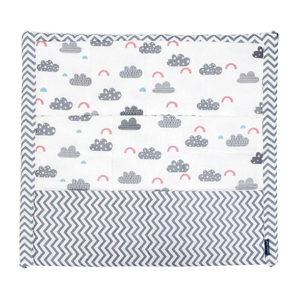 Baby katoenen wiegbed hangende opbergzak baby wiegbed organizer speelgoed luierzak voor wieg beddengoedset 60 * 50cm mrt 26: A7