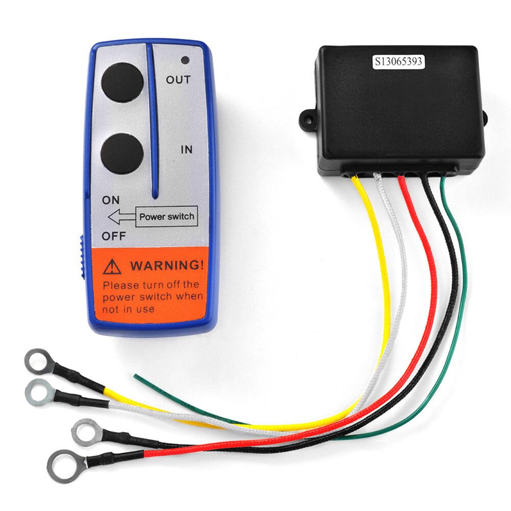 12V Warn Wireless System Truck Universal Handset Car Switch Kit Winch Receiver Electric