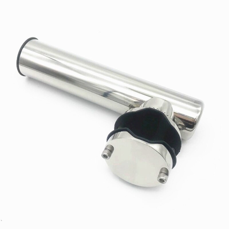 Hardware marino de acero inoxidable soporte de barra de pesca para barco estante de soporte para el ferrocarril 19-25mm barco asiento barcos partes