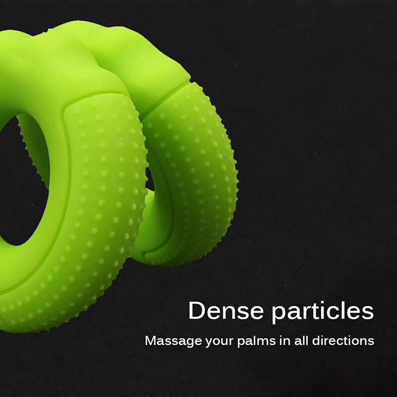 Siła kulka robić ściskania uchwyt silikonowy pierścień odporność na rękę zespół rozciągacz na palce ćwiczenia przedramię trening nadgarstka ekspander nadgarstka