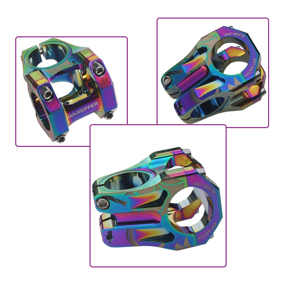 Potencia corta mtb Vástago de manillar de bicicleta de montaña, piezas de 0 grados para DH AM Enduro, 31,8mm, piezas 31 8 vastago bicicleta carretera potencia bici