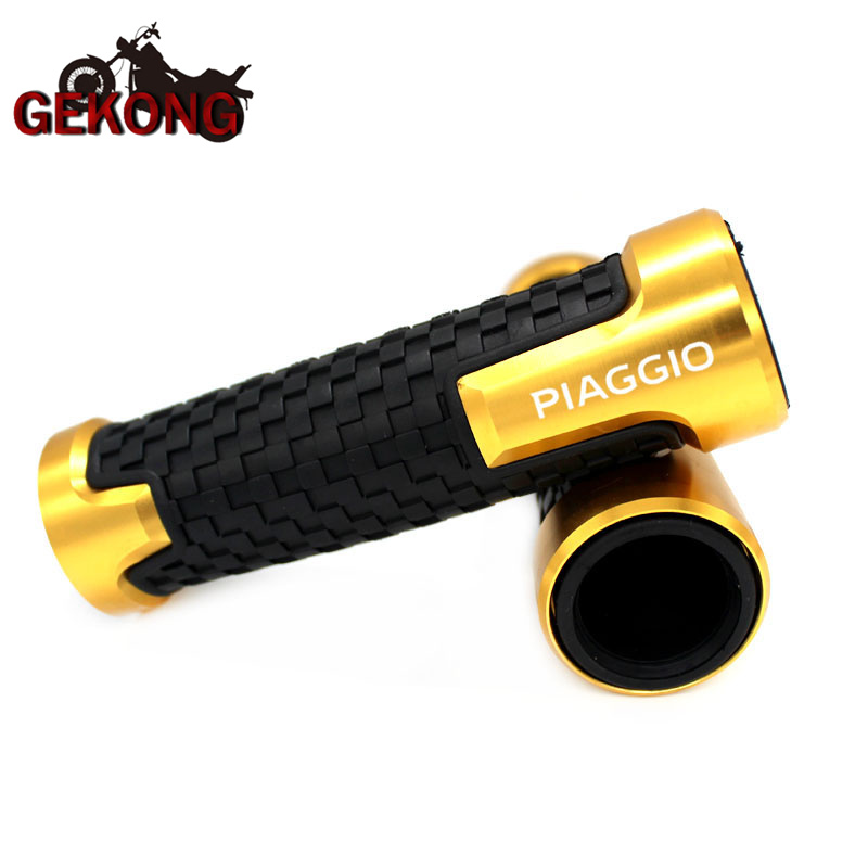 7/8&#39;&#39; 22mm Handle ends Grips Bar Hand Handlebar For For Vespa Piaggio MP3 500 300 BYQ FLY Medley150 ZIP50 Liberty 150s 125: Gold