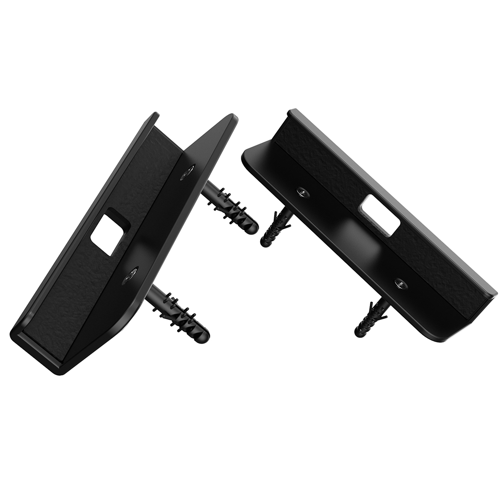 2 stuks universele wandgemonteerde tabletstandaardhouder vast met lijm/schroef tablet muurbeugel voor iPad/iPhone 15 14/Kindle E-Reader