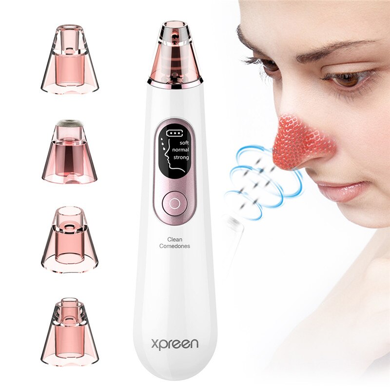 Blackhead Remover Vacuum Pore Cleaner Face Skin Care Suction Black head Black Dots Blackheads Pimples Removal Deep Cleaning Tool