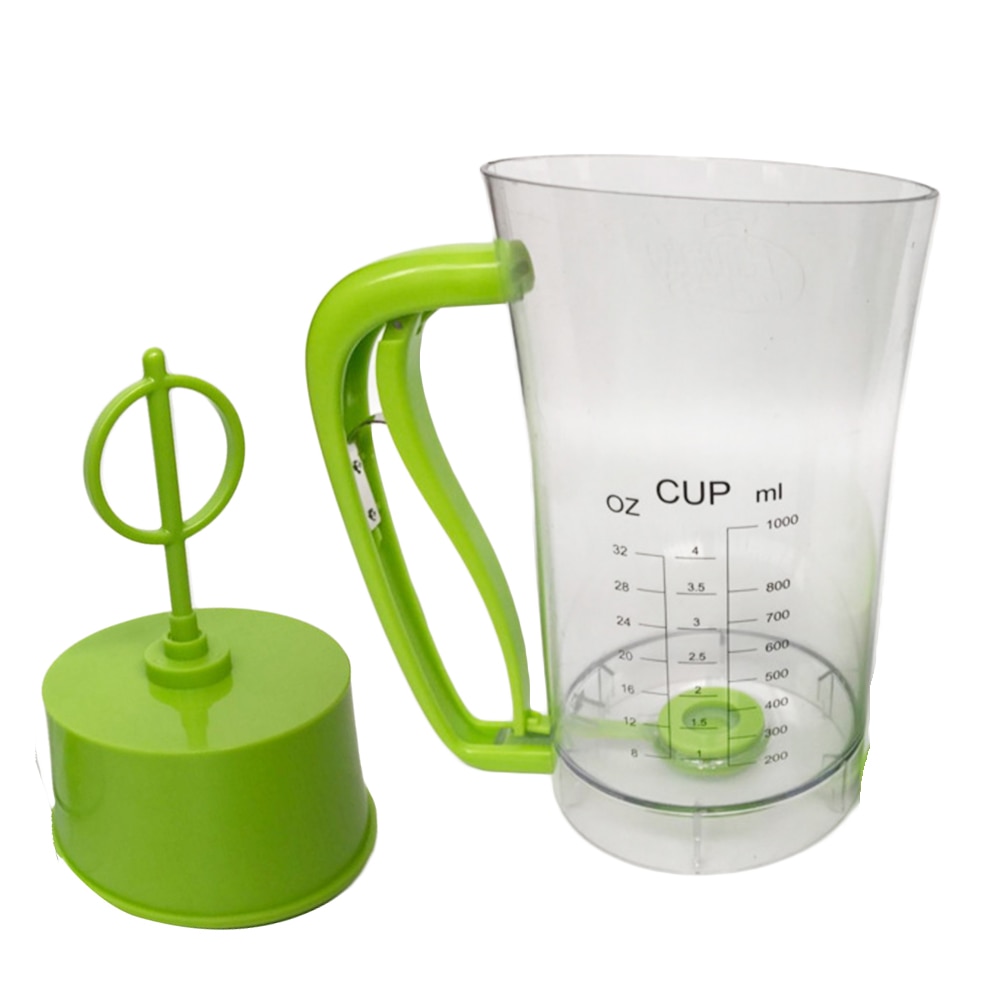 Dispensador automático de masa para hacer tortitas, utensilios de cocina para hornear magdalenas, utensilios esenciales para el desayuno