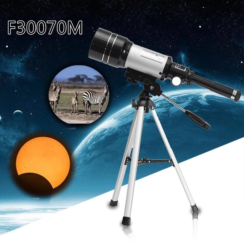 Professionele Astronomische Telescoop Night Voor Hd Bekijken Ruimte Ster Maan