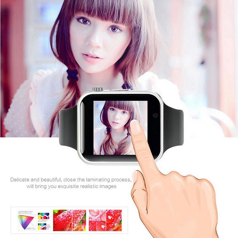 Smart Watch Clock Sync Notifier Supports SIM TF Card Connectivity for For Apple Iphone Android Phone Smartwatch