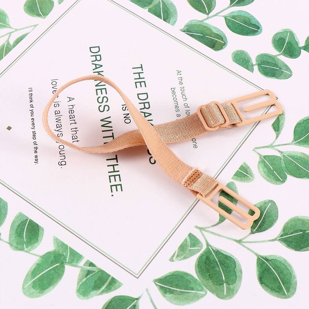 2pcs/lot Double-Shoulder Strap Slip-Resistant Belt Buckle Shoulder Strap Bra Non-Slip Back Bra Strap Holder Adjustable