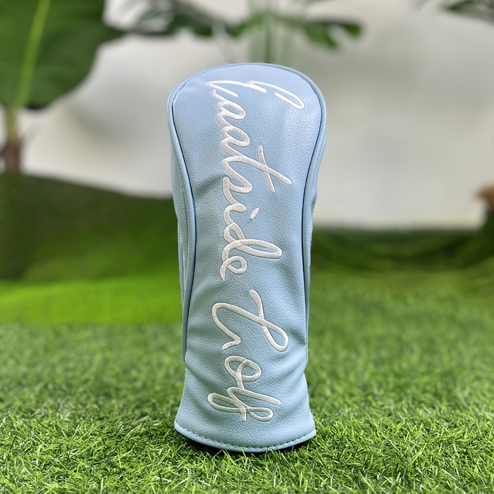 Golfklubbskydd, skyddsskydd, fairwayskydd, trähybridskydd, pusherskydd, begränsad upplaga: Vit