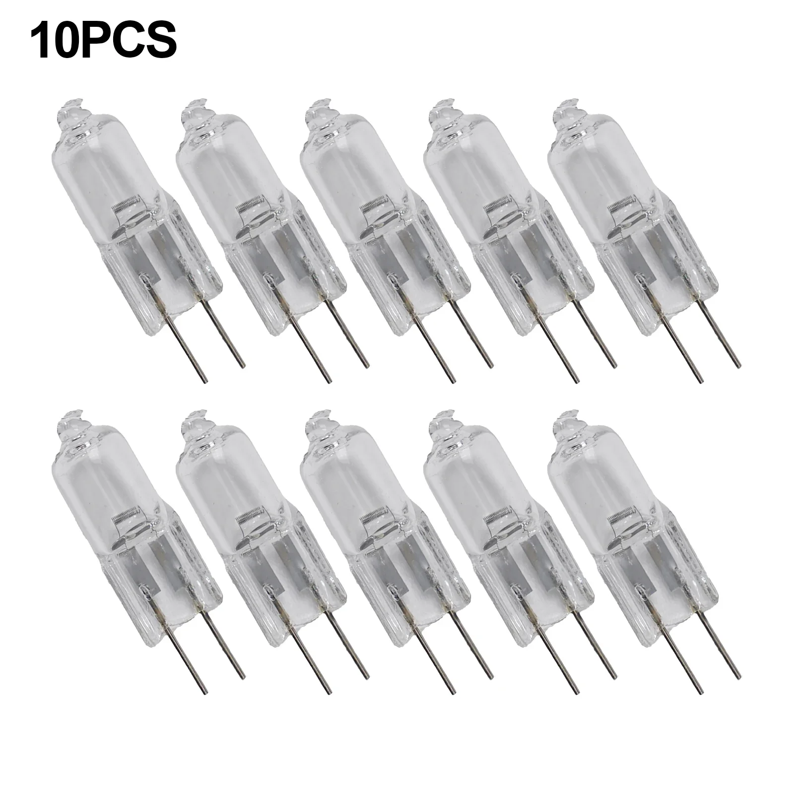 10 pièces lampe halogène 2 broches ampoule G4 12V 5W/10W/20W/30W/50W halogène Capsule lampe ampoules bureau lumière remplacements