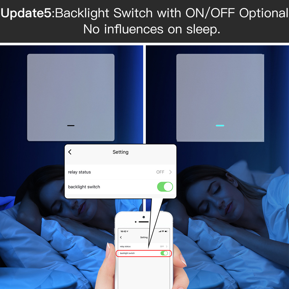 MoesHouse-interruptor de luz inteligente Tuya ZigBee, sin cable neutro, sin condensador, vida inteligente, 2/3 vías, funciona con Alexa y Google Home