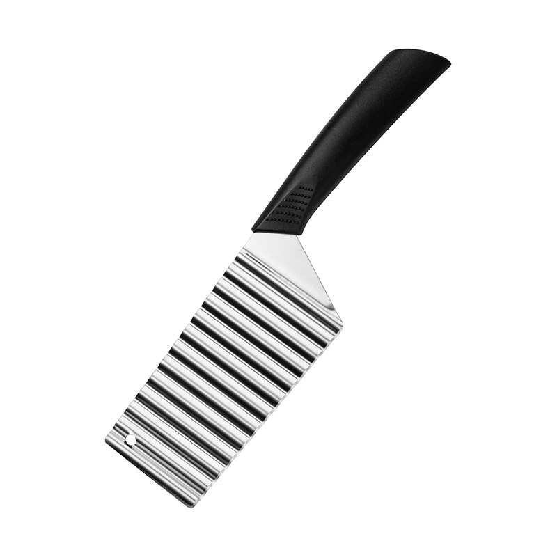 Stainless Steel Kitchen Knife Wave Potato Chip Slicer Cutter French Fry Cutter for kichen