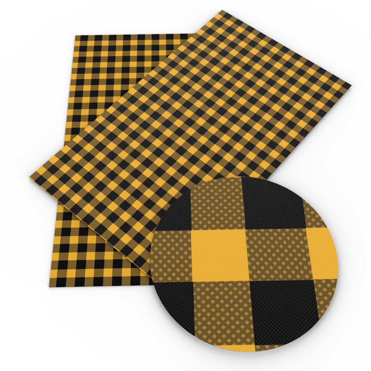 20*34cm Plaid Smooth Faux Leather Fabric for Bows Synthetic Leather in Crafts DIY Handmade Materials,1Yc11255: 1074166046