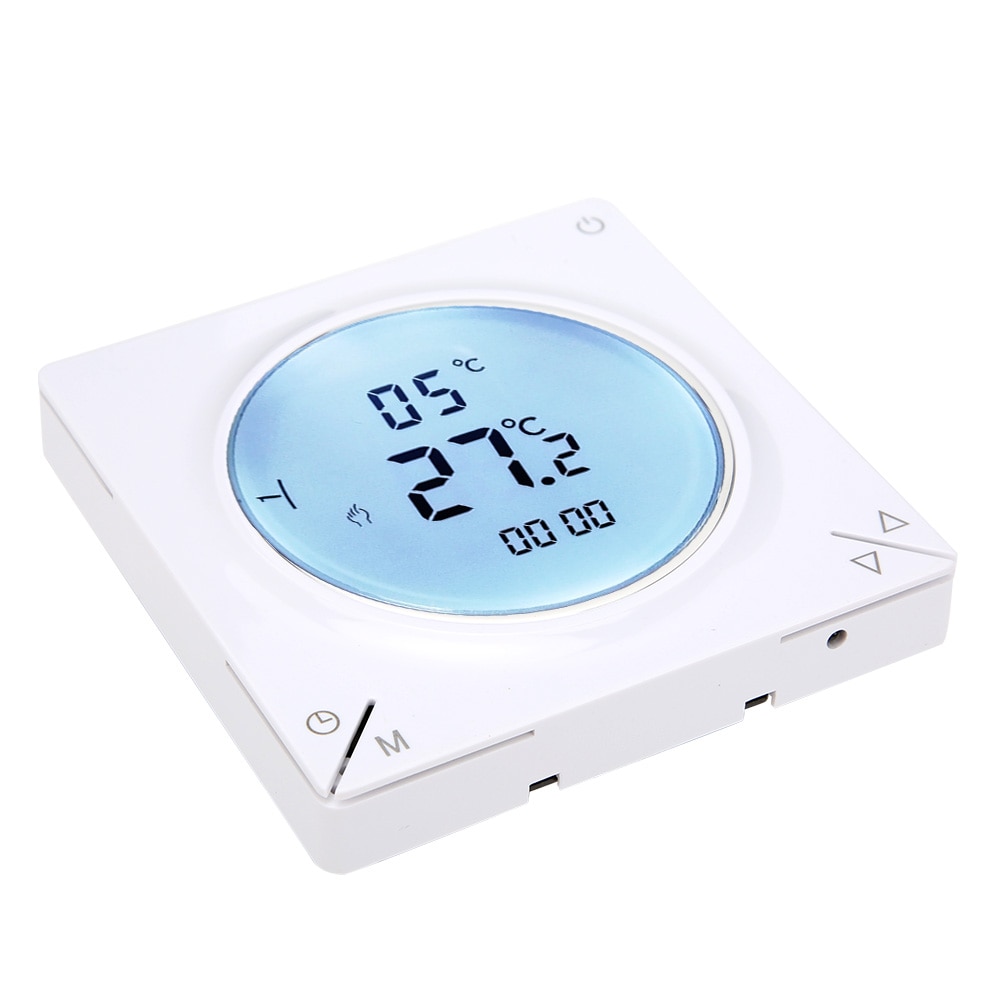 Household Digital LCD Programmable Thermostat Electric Heating Thermostat Temperature Controller