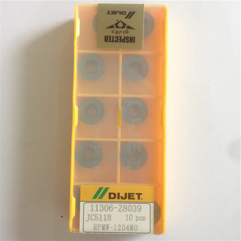 RPMW1204MO JC5118/JC8015/JC5218 100% DIJET Original carbure insérer avec la meilleure 10 pièces/lot