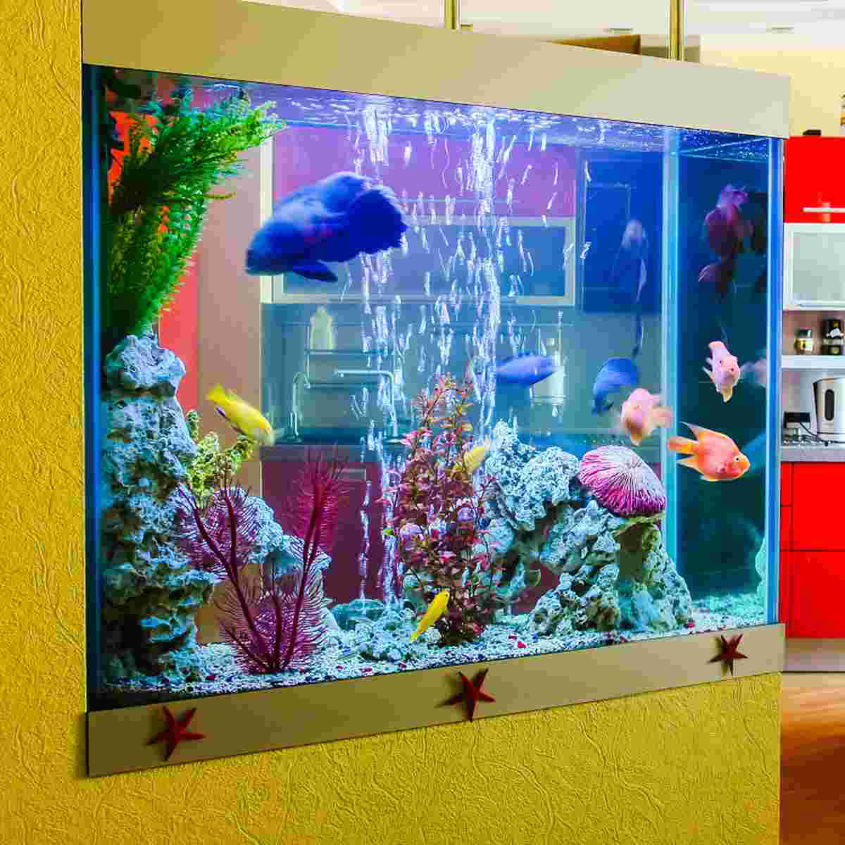 Almohadilla de filtro de esponja de purificación de Acuario, Material de filtro, almohadilla de limpieza de algodón de alta densidad para tanques de Acuario, Perlon
