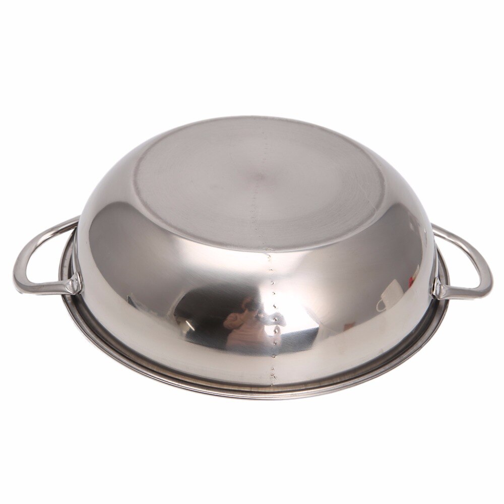 29cm dobbelt opdelt gryde rustfrit stål komfur hjem køkkengrej suppe madlavning værktøj køkken forsyninger