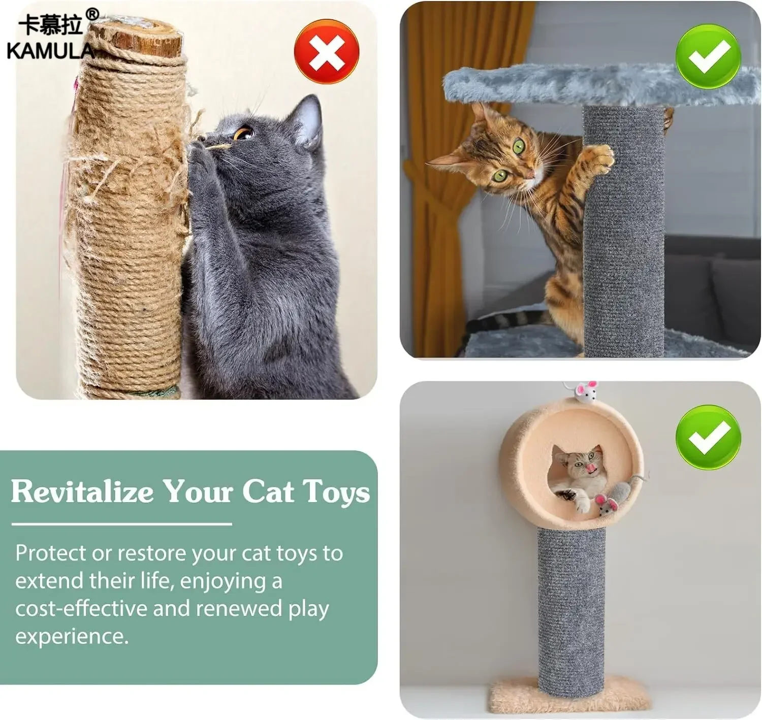 Anti Kat Kras Bank DIY Katten Krasplank Sofa Bescherming Poten Verscherpen Trimbaar zelfklevend Tapijt Katten Krasplank