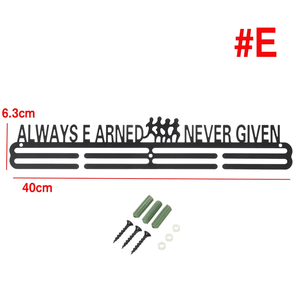 Medal Hanger Holder Display Rack for 30-45 Sport Medal Runner Swim Football Basketball marathons Championship Home Decor: E