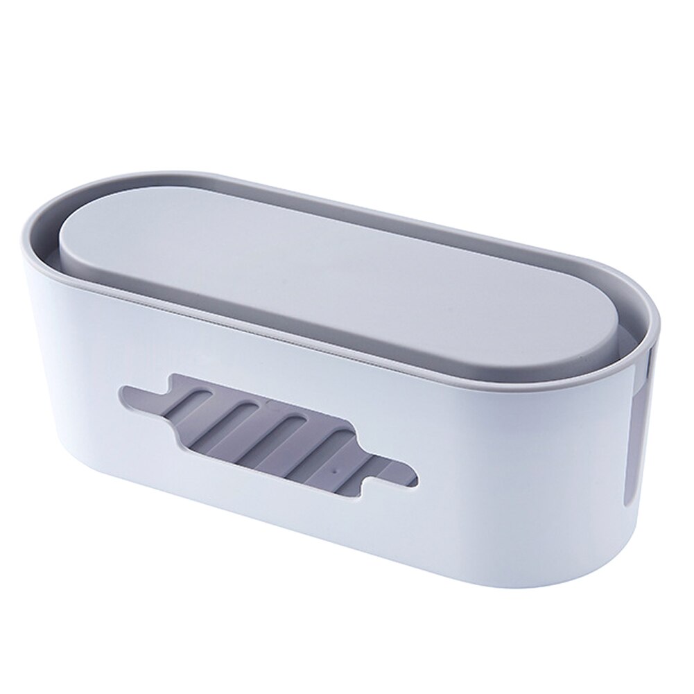 Power Socket Plug-In Board Plug-In Storage Box Wire Wireless Finishing Box With Mobile Phone Tablet Holder Stand: Other