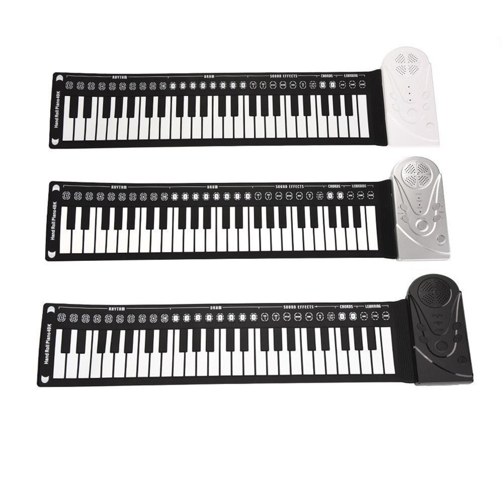 49-Key Folding Accordion Children Beginner Electronic Piano Kids Music Enlightenment Instruments for music fans