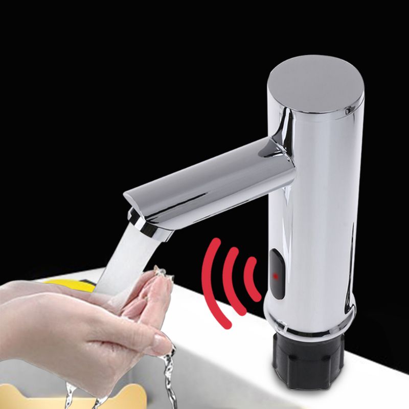 Badkamer Automatische Infrarood Sensor Wastafel Kraan Touchless Basin Water Tap Badrandcombinaties B85E