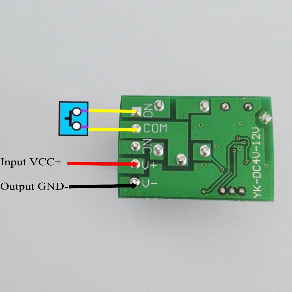Long Distance remote control switch 5V 6V 7.4V 9V 12V Remote Control Push Button RF Wireless Switch 315 433 mhz Smart Home Alarm