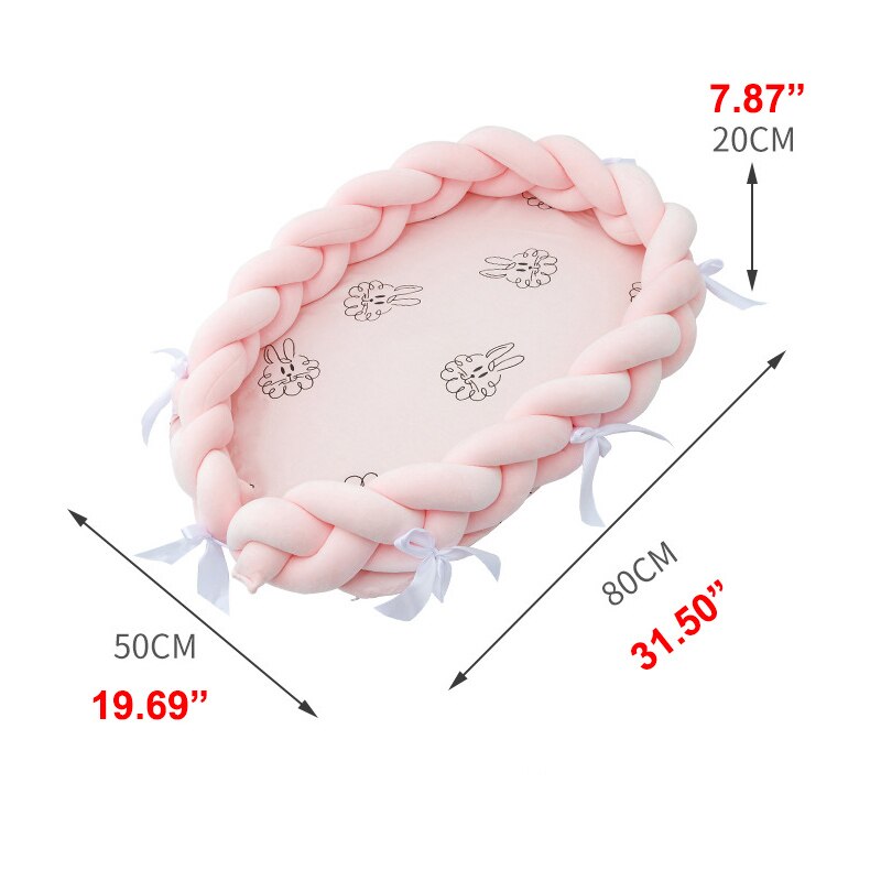 Portable bébé Bionic lit enfant en bas âge coton berceau bébé couffin pare-chocs pliable dormeur bébé pour -né voyage lit pare-chocs