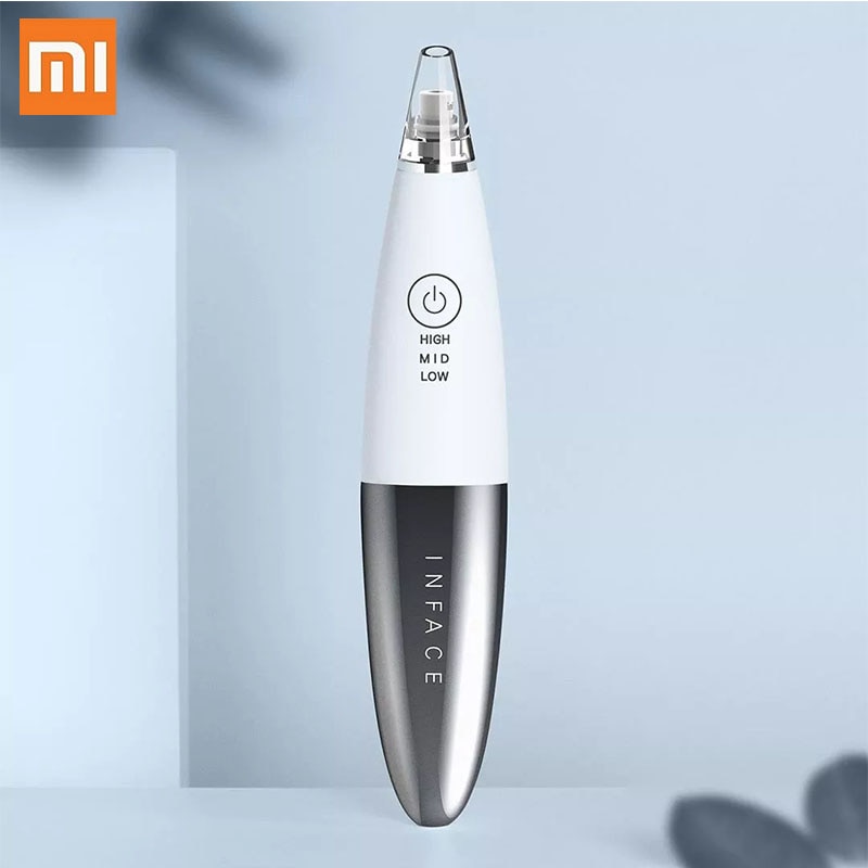 Xiaomi Mi inFace Blackhead Remover Vacuum Suction Dermabrasion Scar Acne Pore Peeling Face Clean Facial Skin Care Beauty Tools