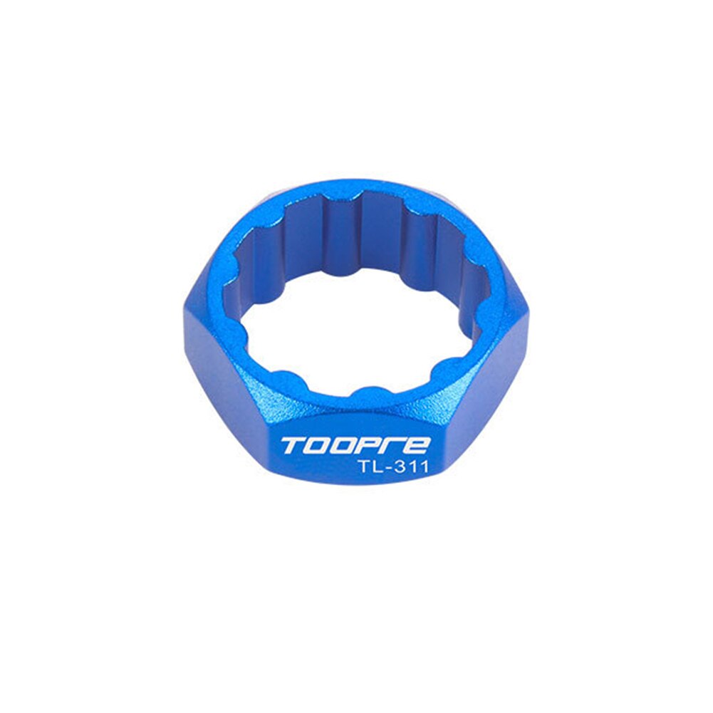 Bicycle Pedals Axle Spindle Lockring Removal Tool 10T For SPD Loosen Nut Cone For 10 tooth Lock Pedal Fixing Ring Cycling Parts: Simple version